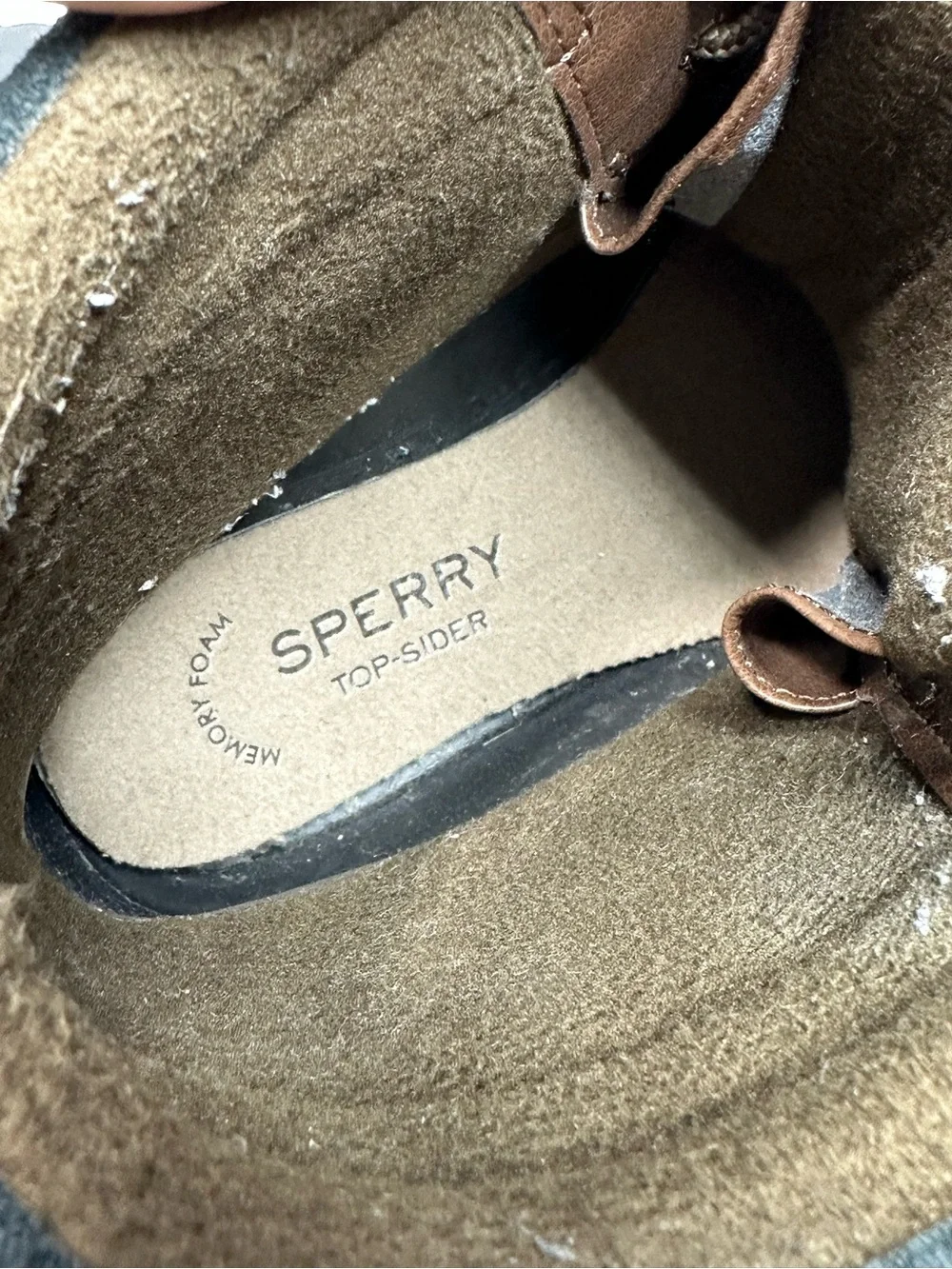 #288 Sperry STS14142 Mens Brewster Brown Boots Ankle Waterproof Size 9